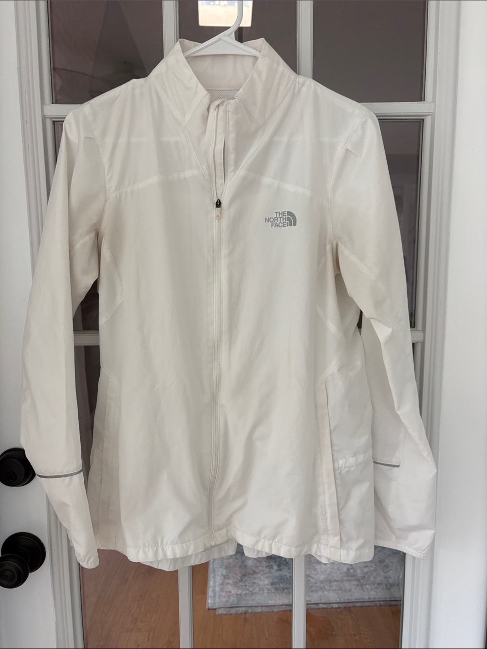The North Face Women's Off-White Full-Zip Utility Jacket